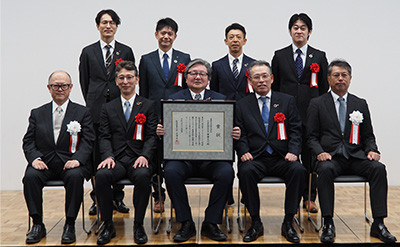 中日産業技術賞において最高位の「経済産業大臣賞」を受賞