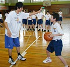 岩手県大船渡市で「バスケットボール指導会」を開催