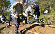 平和町工場／日本 2009年11月植樹