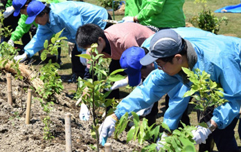 東北初の植樹会を開催