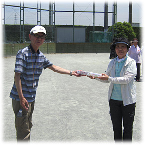 女子2位 近藤玲子さん