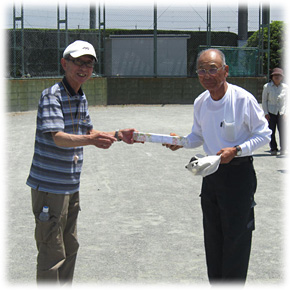 男子3位 北岡美記夫さん