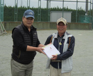 男子の部優勝　長谷川 芳郎さん