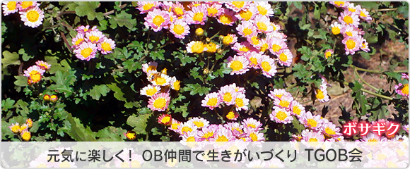 元気に楽しく！ OB仲間で生きがいづくり TGOB会