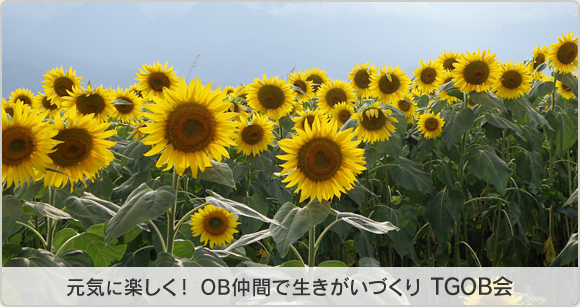 元気に楽しく! OB仲間で生きがいづくり TGOB会