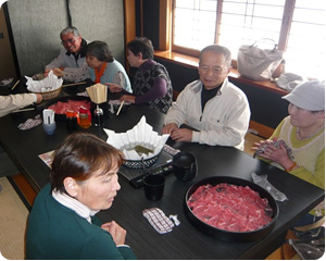 さぁ～　しゃぶしゃぶ食べるぞ！！