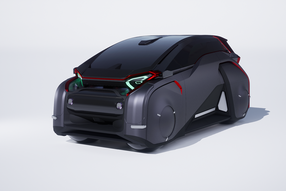 今年展示する未来のコンセプトカー「FLESBY HY-CONCEPT（フレスビ― ハイ-コンセプト）」   