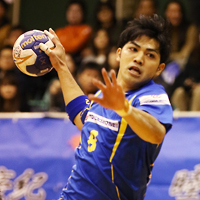 津波古 駿介(LW) | メンバー紹介 | 豊田合成ハンドボールチーム【ブルーファルコン】