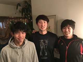 5月18日（木）､佐々木･上田･廣澤選手の様子