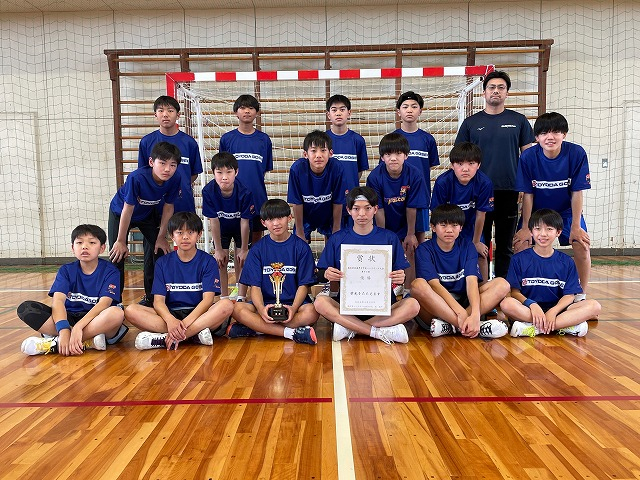 稲沢地区春季中学生ハンドボール大会に出場