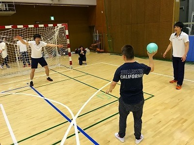 ふれあいスポーツ交流会参加