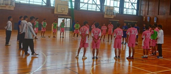 佐織工業高校で｢ハンド教室｣開催