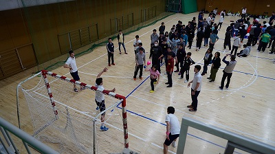スポーツ交流会に参加