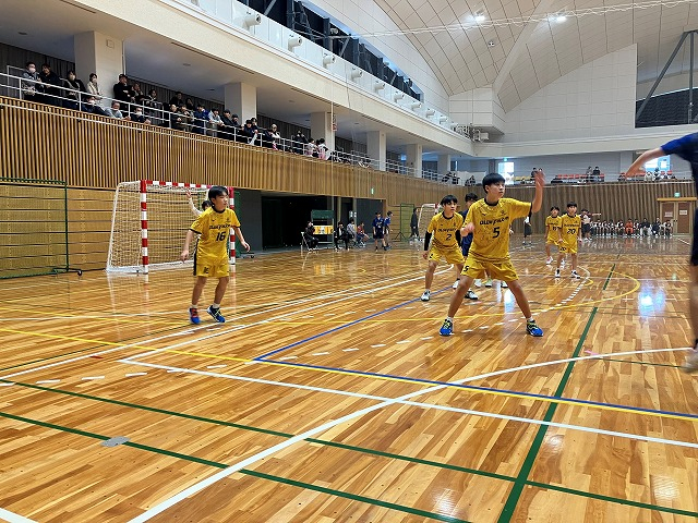 令和６年度　西尾張地区中学１年生ハンドボール交流会　優勝