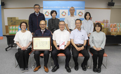 地元の生活困窮者の支援活動を実施