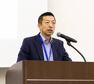 社長の齋藤による基調講演