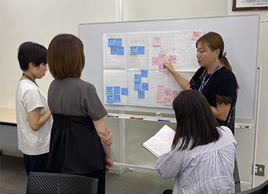 女性従業員向けの研修や講演会を実施