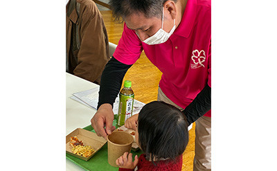 地元の生活困窮者の支援活動を実施