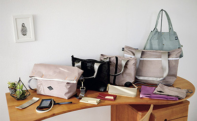 松坂屋で開催されるイベントでエアバッグの端材を活用した商品を販売