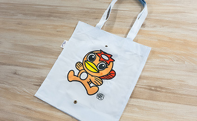 多治見市のマスコットキャラクターとのコラボバッグを発売