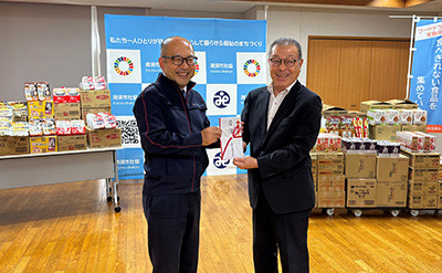 地元の生活困窮者の支援活動を実施