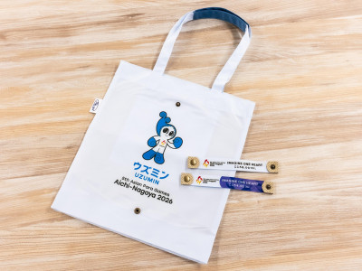 アジアパラ競技大会の公式ライセンスグッズを販売