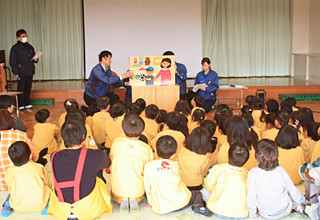 紙芝居の上演